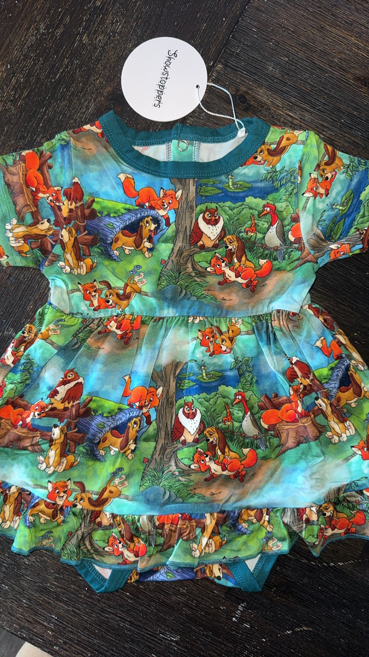 Bamboo Twirl dress