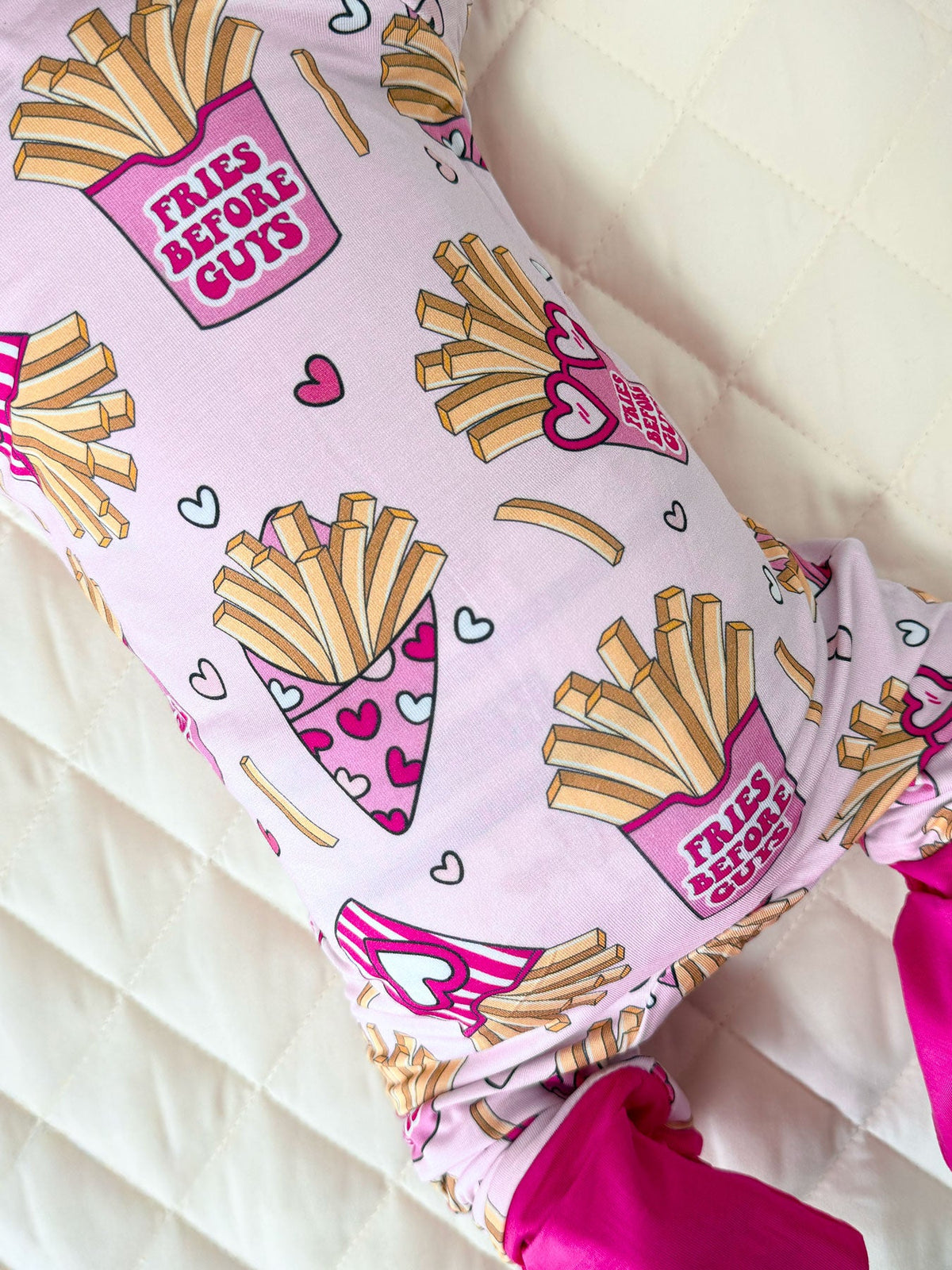 Bamboo Zip Romper | Fries Before Guys