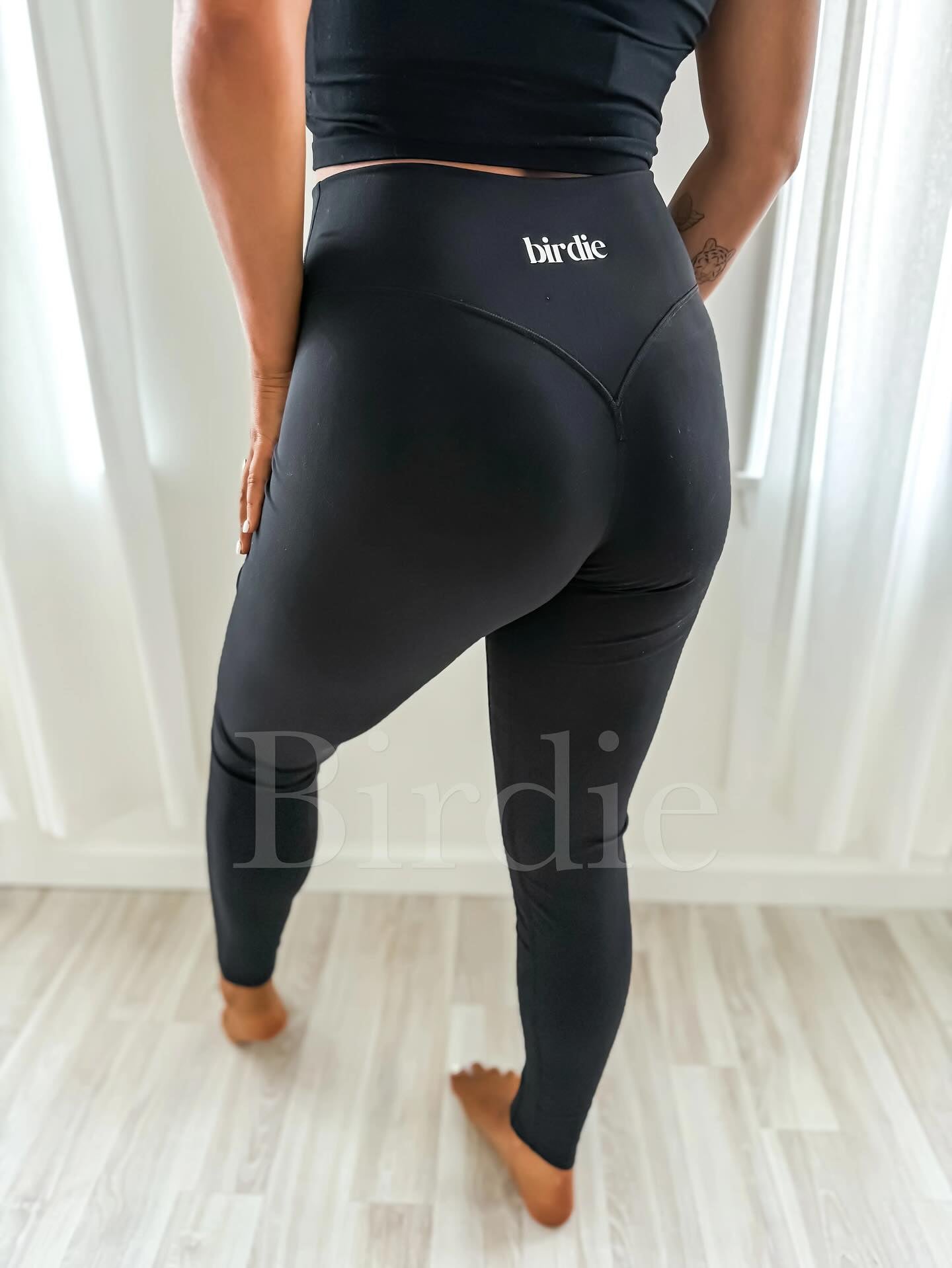 BIRDIE black leggings