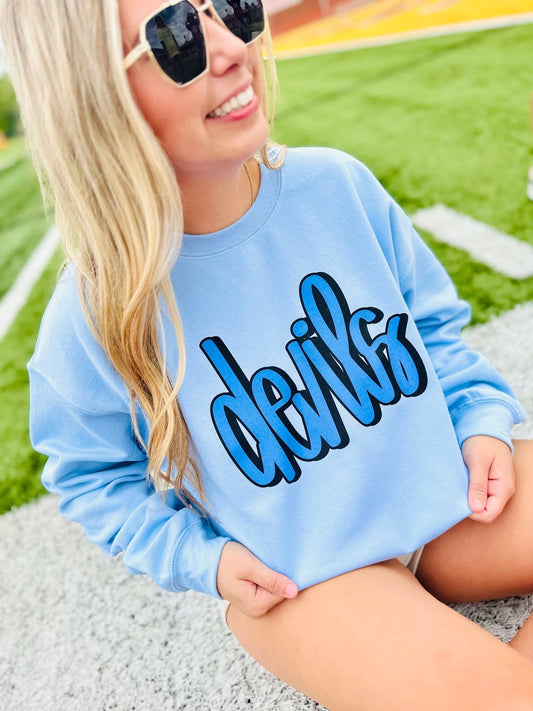 Custom 3D Multi Mascot DTF Graphic Sweatshirt