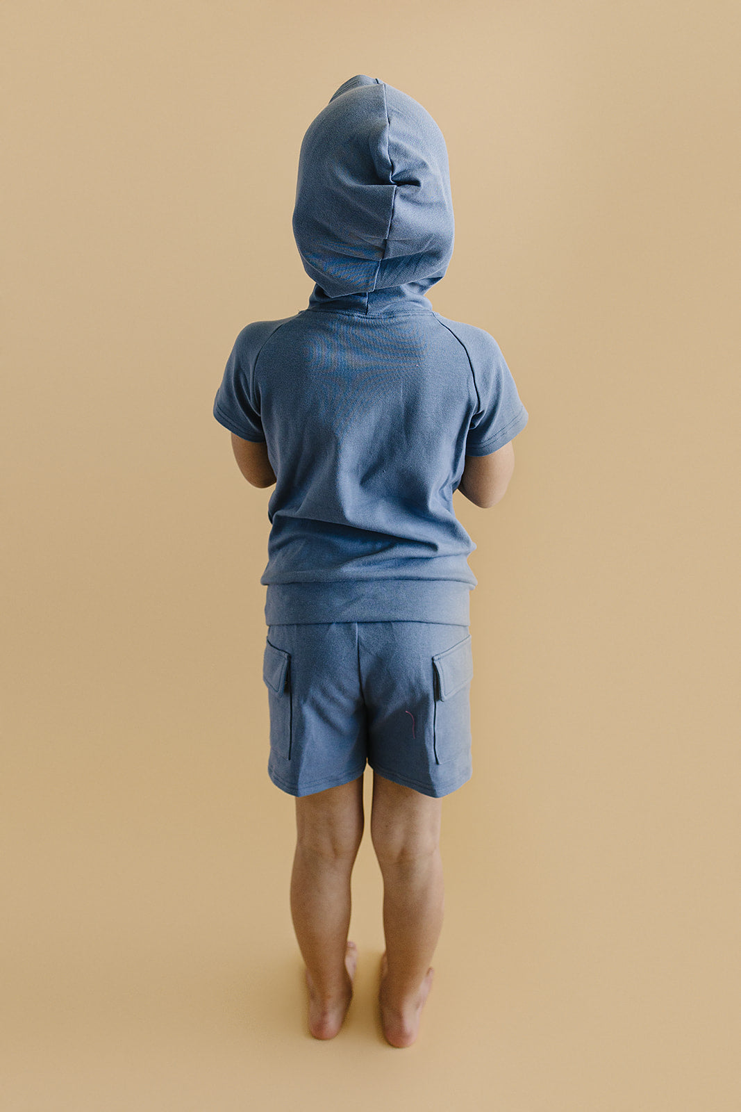 Cargo Shorts Set | Blue