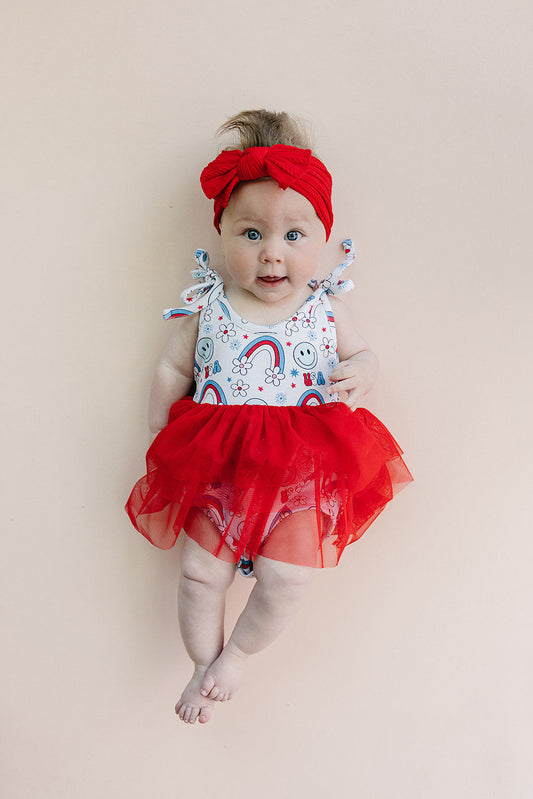 Tutu Romper | Little Miss USA