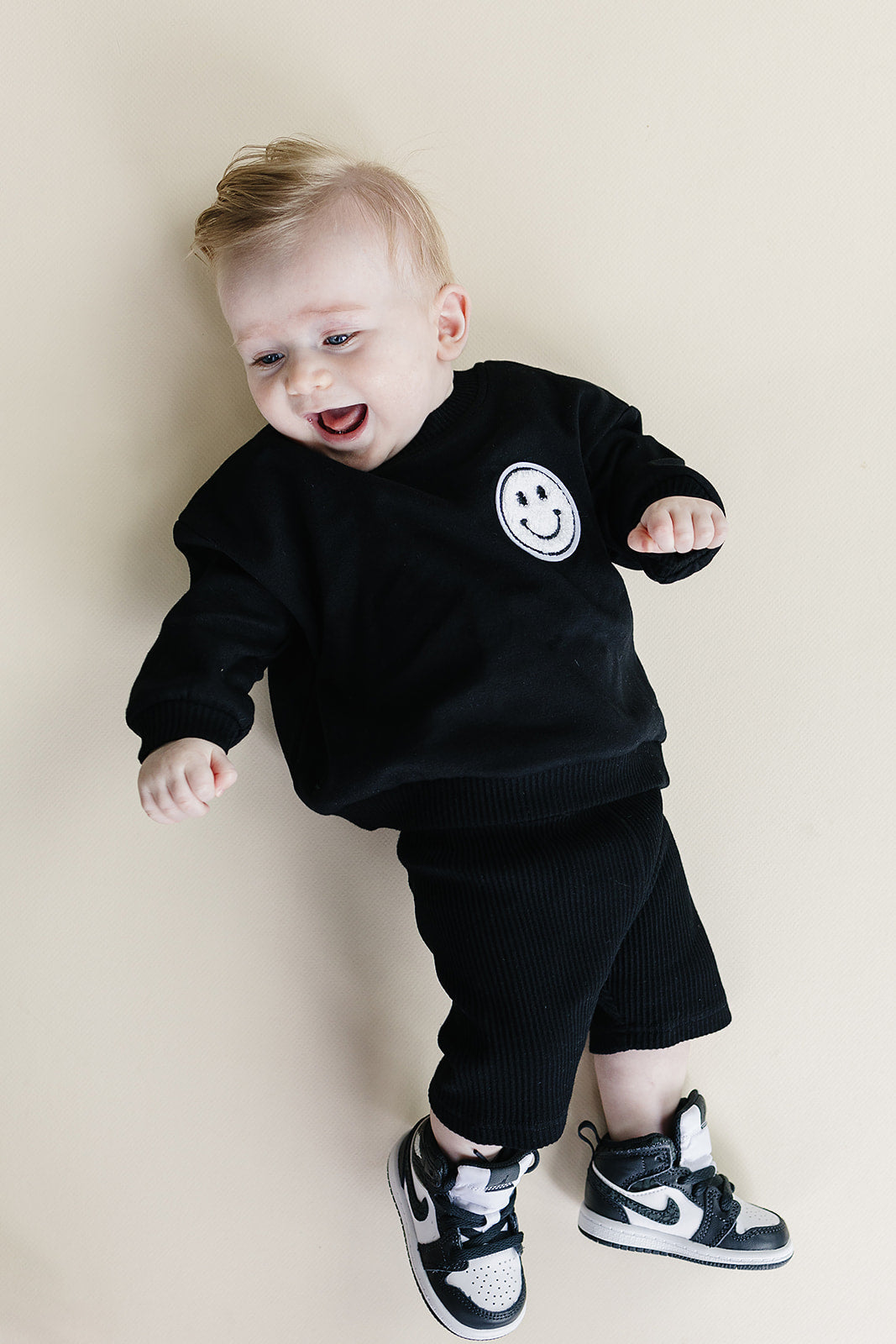 Biker Shorts Set | Black