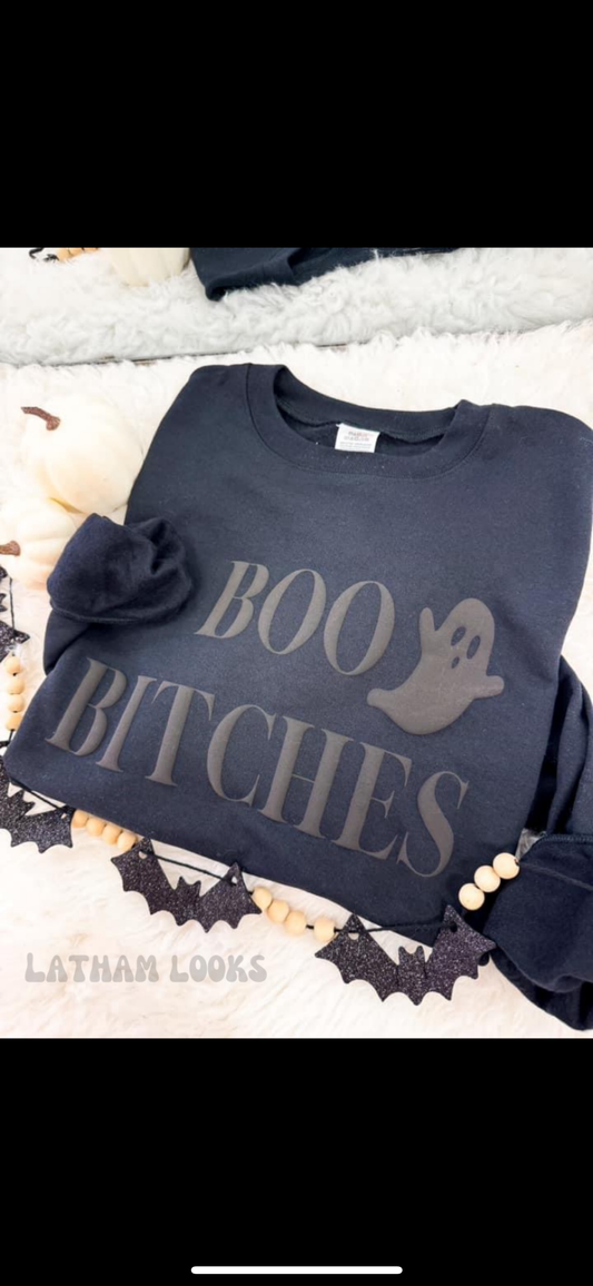 Boo! snarky crewneck