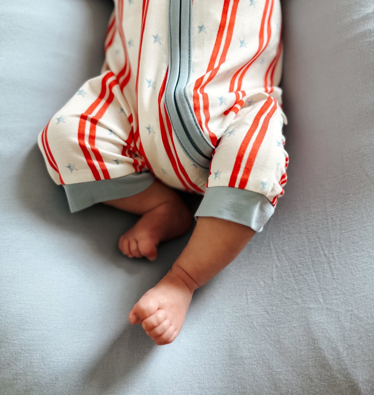 Stars & Stripes Bamboo Shorty Pajamas