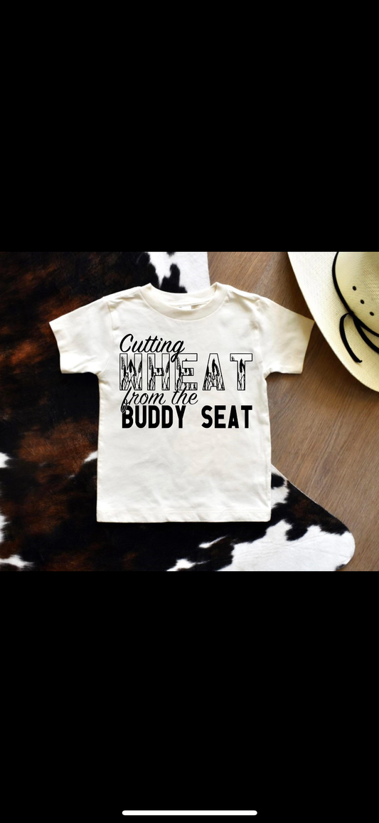 Cutting Wheat Farm Kid tee