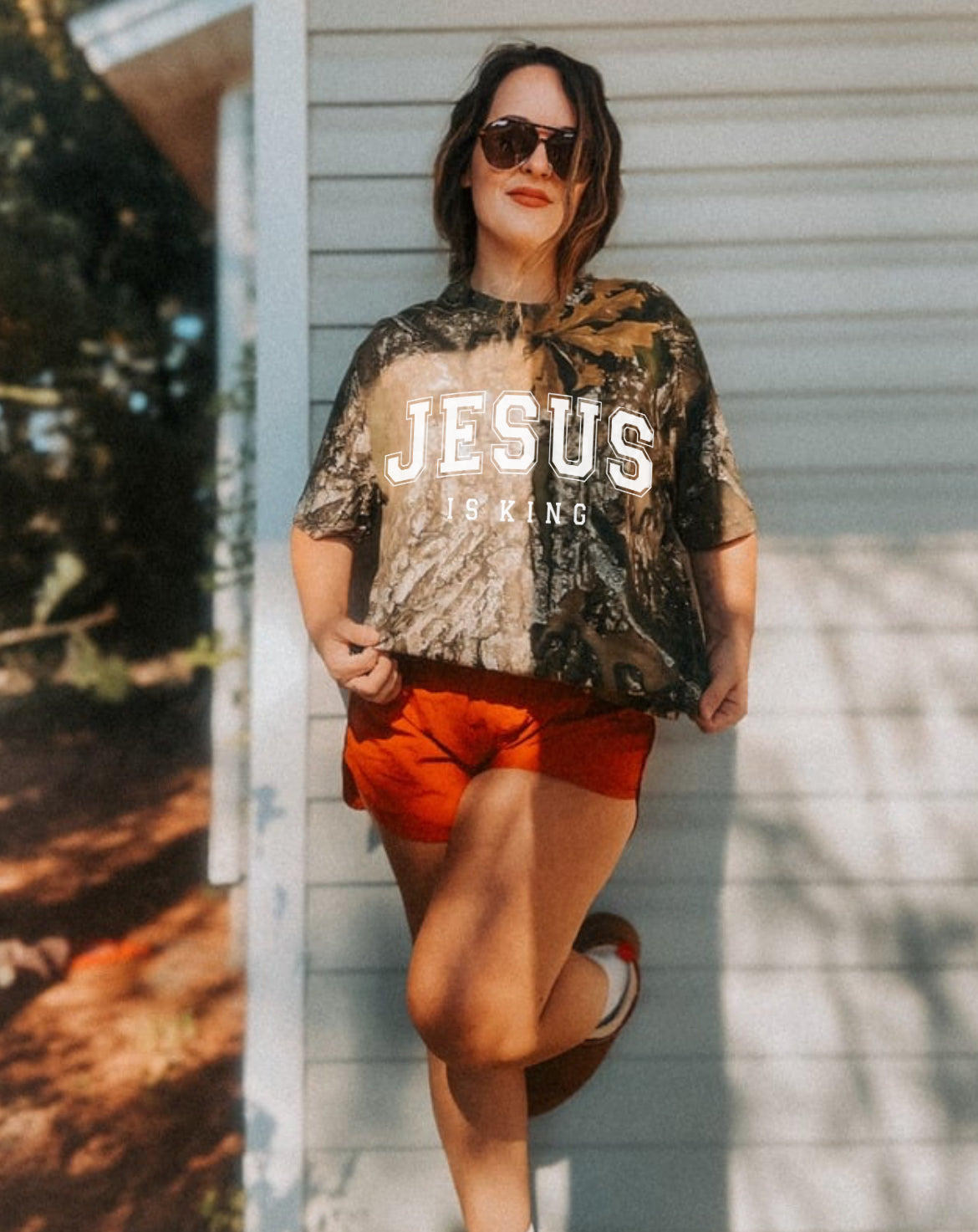 Camo Tee x Jesus