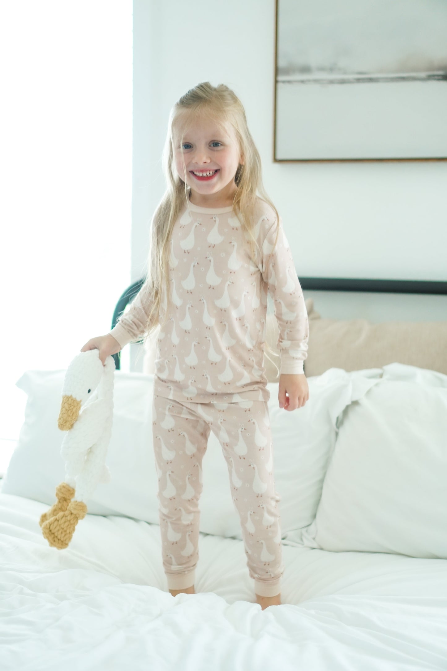 Silly Goose on the Loose 2pc Bamboo Pajamas