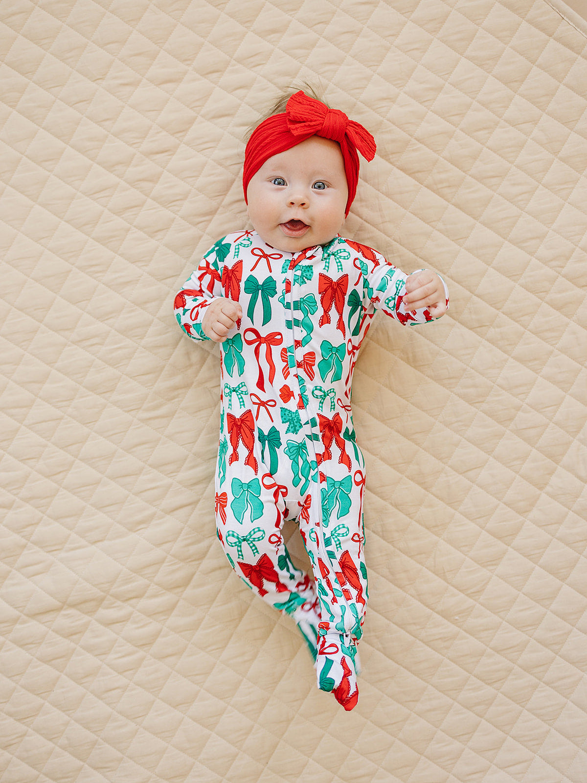 Bamboo Zip Romper | Merry Bows