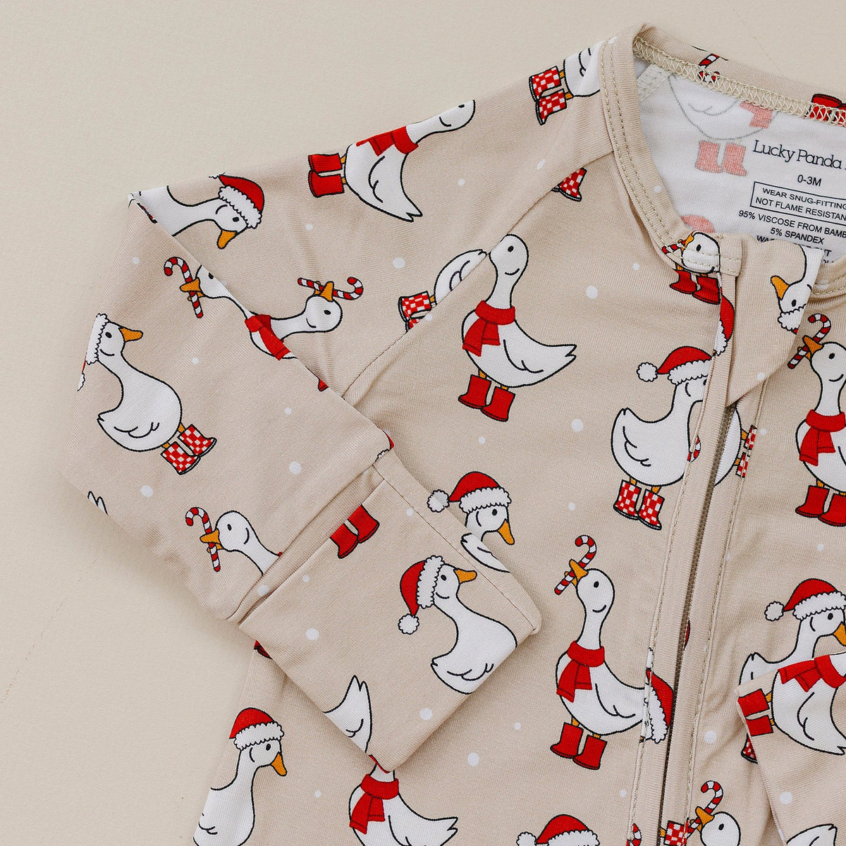 Bamboo Zip Romper | Merry Goose