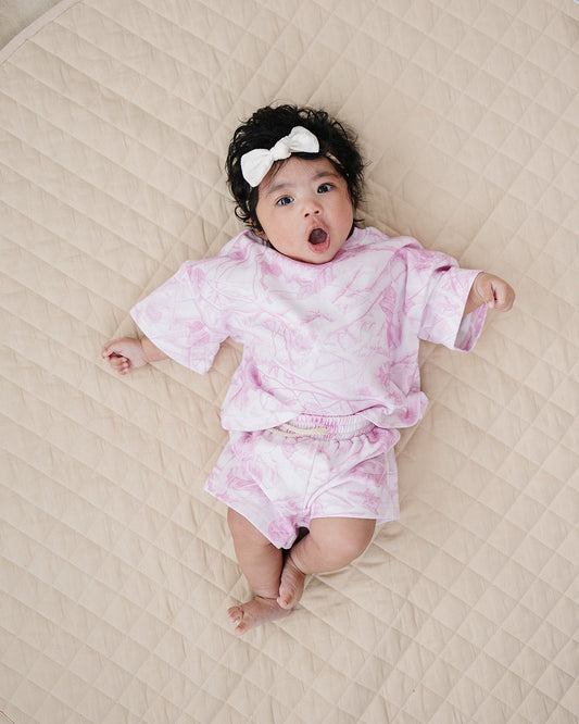 Shorts Set | Pink Camo