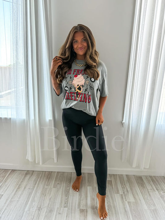 BIRDIE black leggings