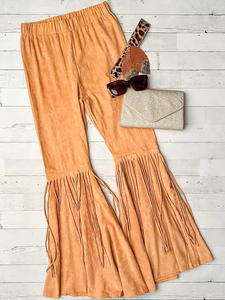 womens camel flares